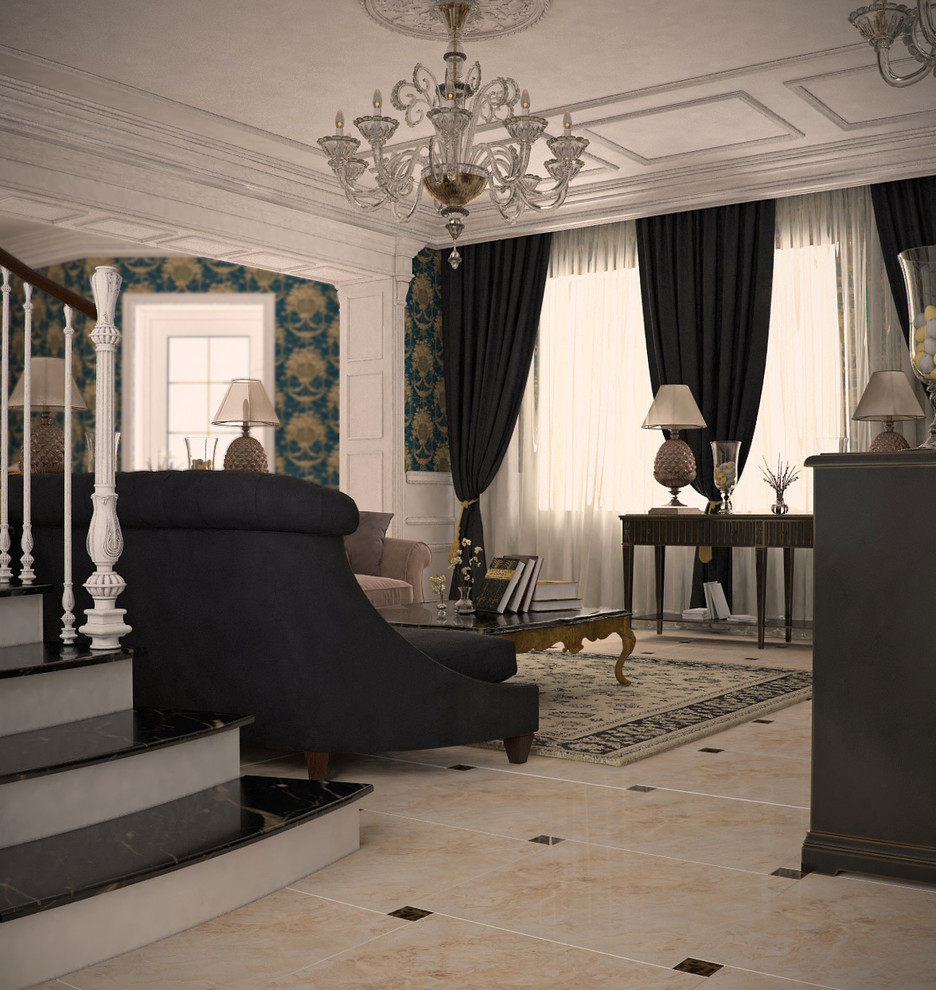 Интерьер частного дома в Колузаево