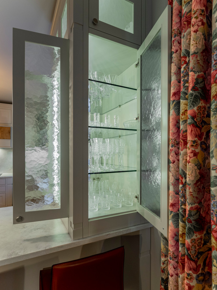 Роскошная кухня-гостиная