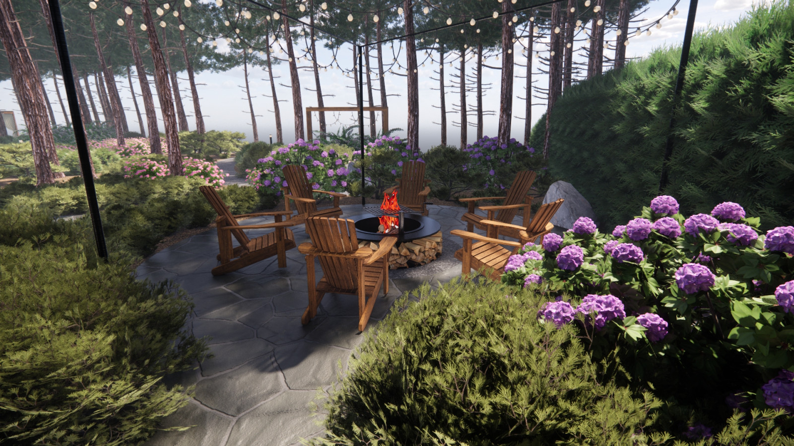 Костровая зона