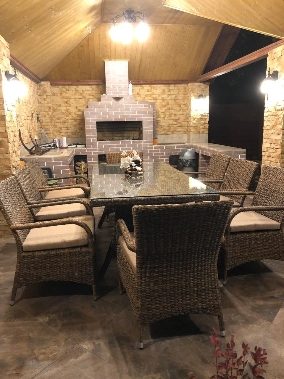 Обеденный комплект на 8 персон