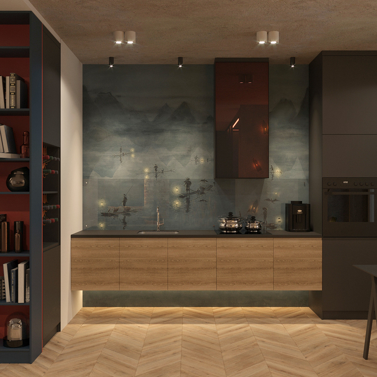 Современная квартира холостяка