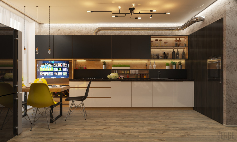 Обложка проекта: Однокомнатная квартира в стиле Loft. Одесса