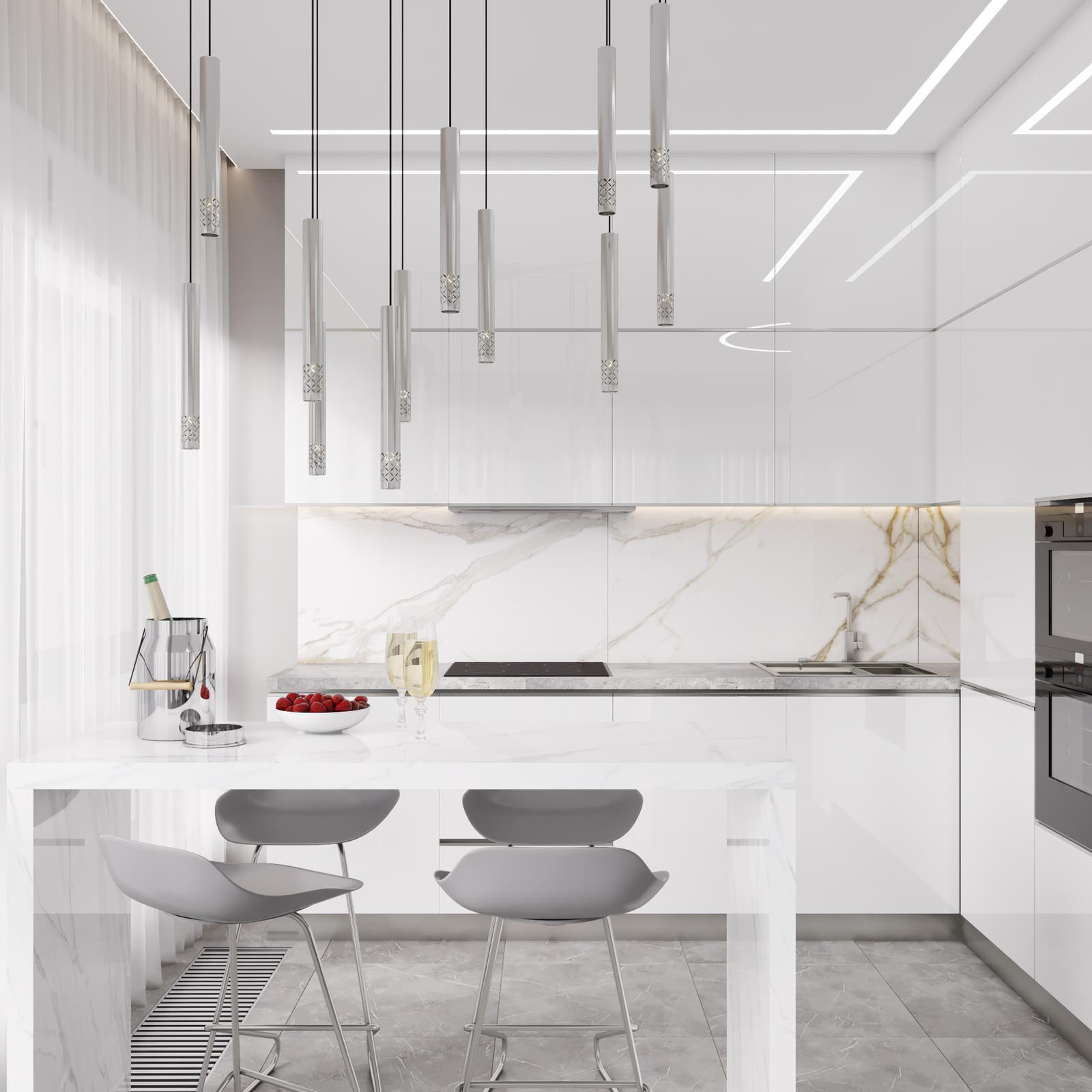 Дизайн квартиры-студии 44 кв.м.в г.Москва ЖК Monodom