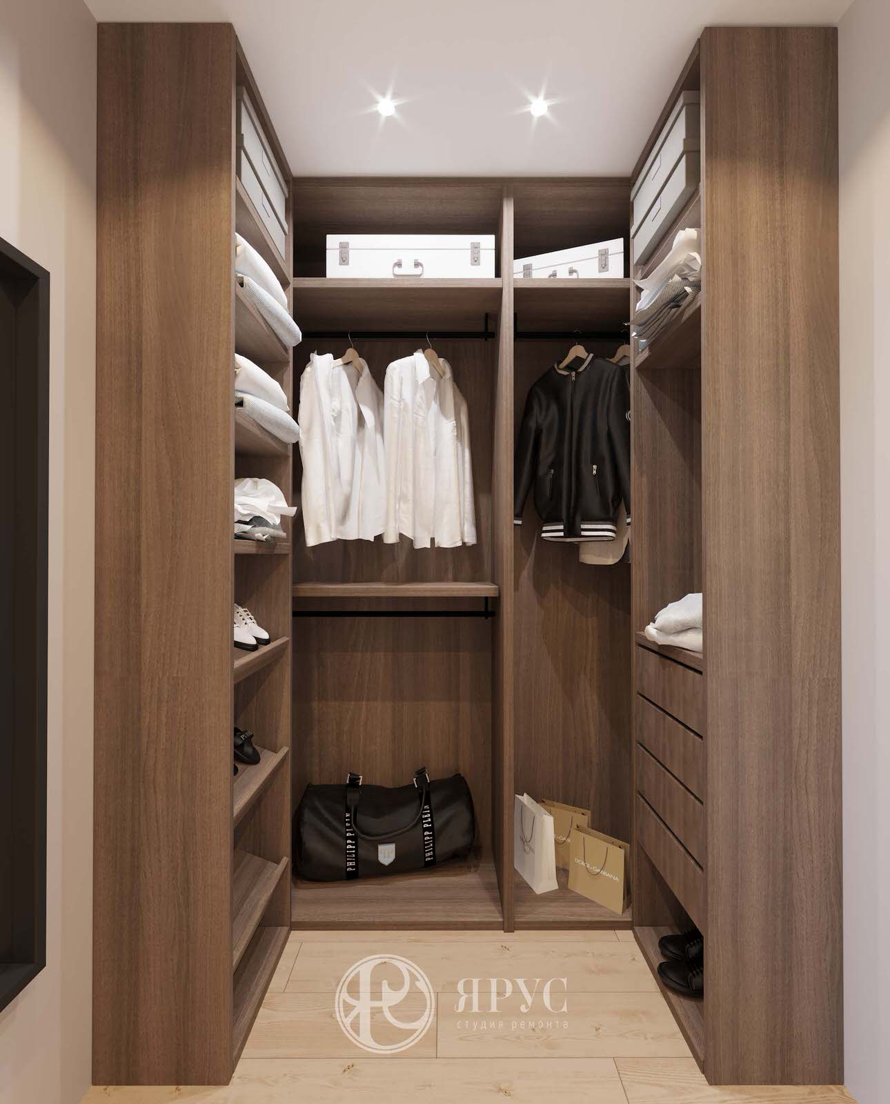 Однокомнатная квартира в современном стиле