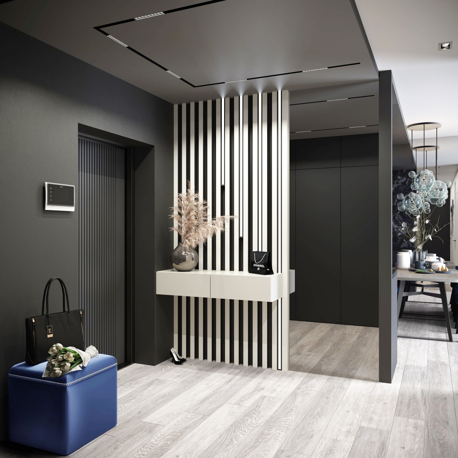 Обложка проекта: Дизайн прихожей