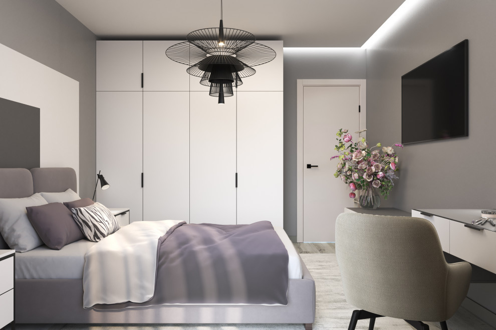 Обложка проекта: Визуализация спальни.