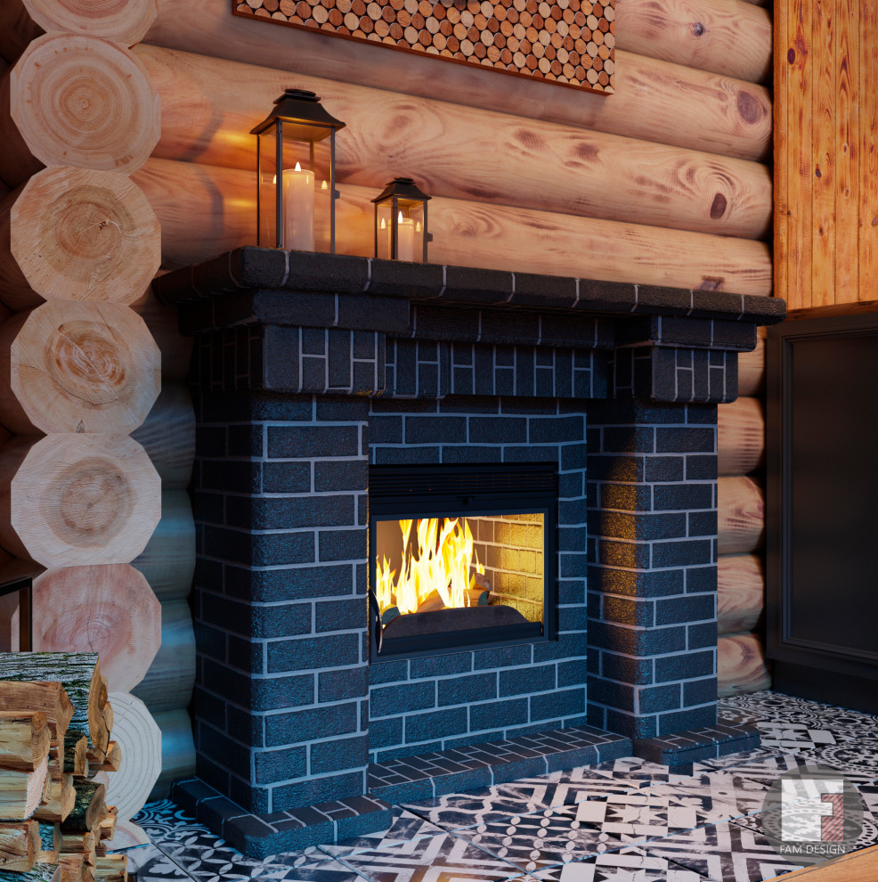 Баня в стиле лофт