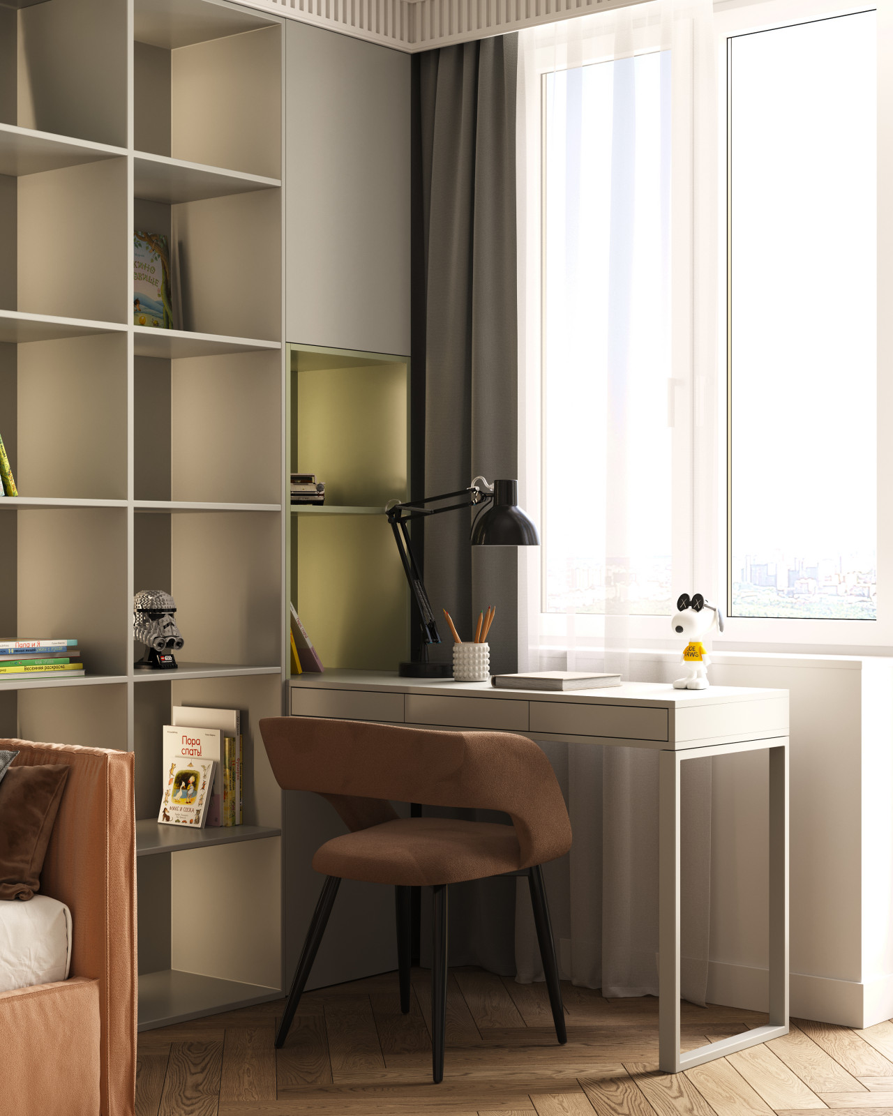 Проект трехкомнатной квартиры