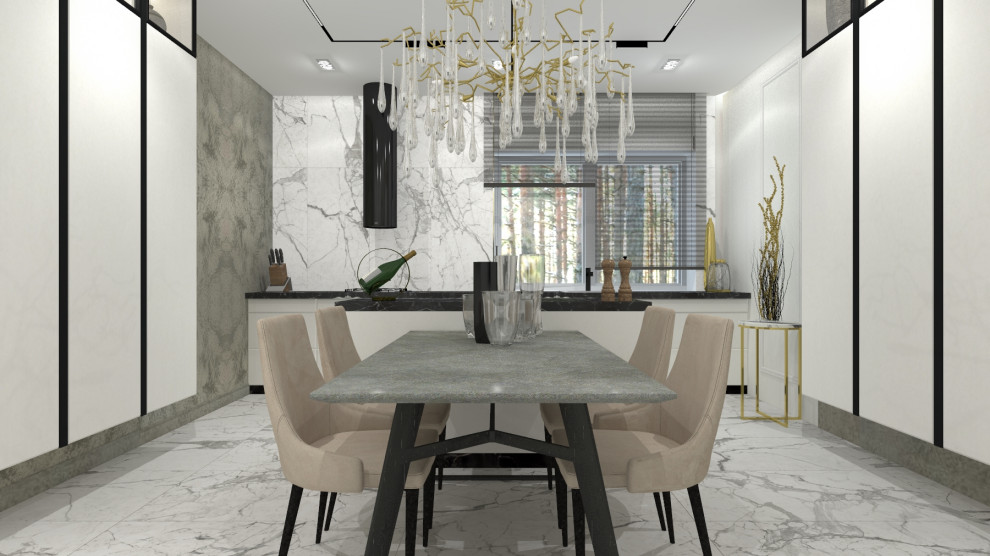 ДОМ В РОСЛАВЛЕ В СИНИХ ОТТЕНКАХ