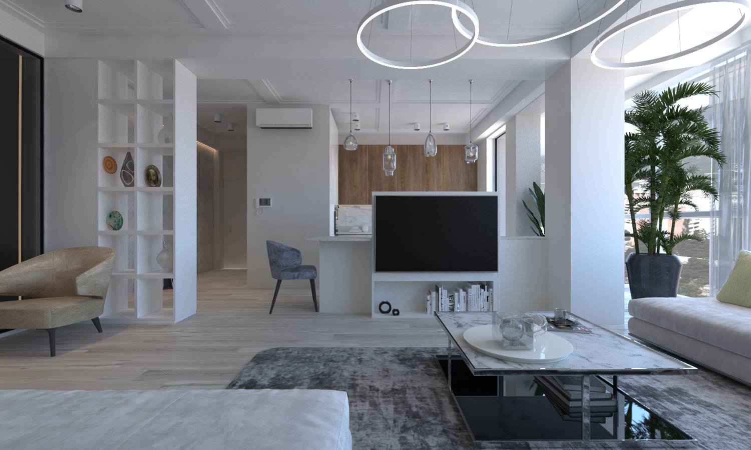 Обложка проекта: Проект интерьера квартиры в п.Гурзуф, р.Крым