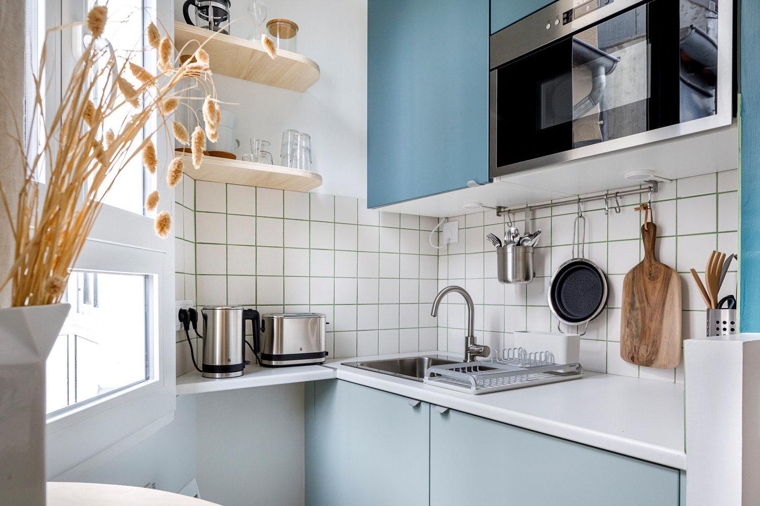 Фотоохота: 19 маленьких кухонь на французский манер