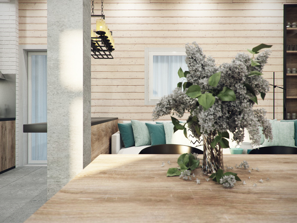 Загородный дом в сосновом лесу