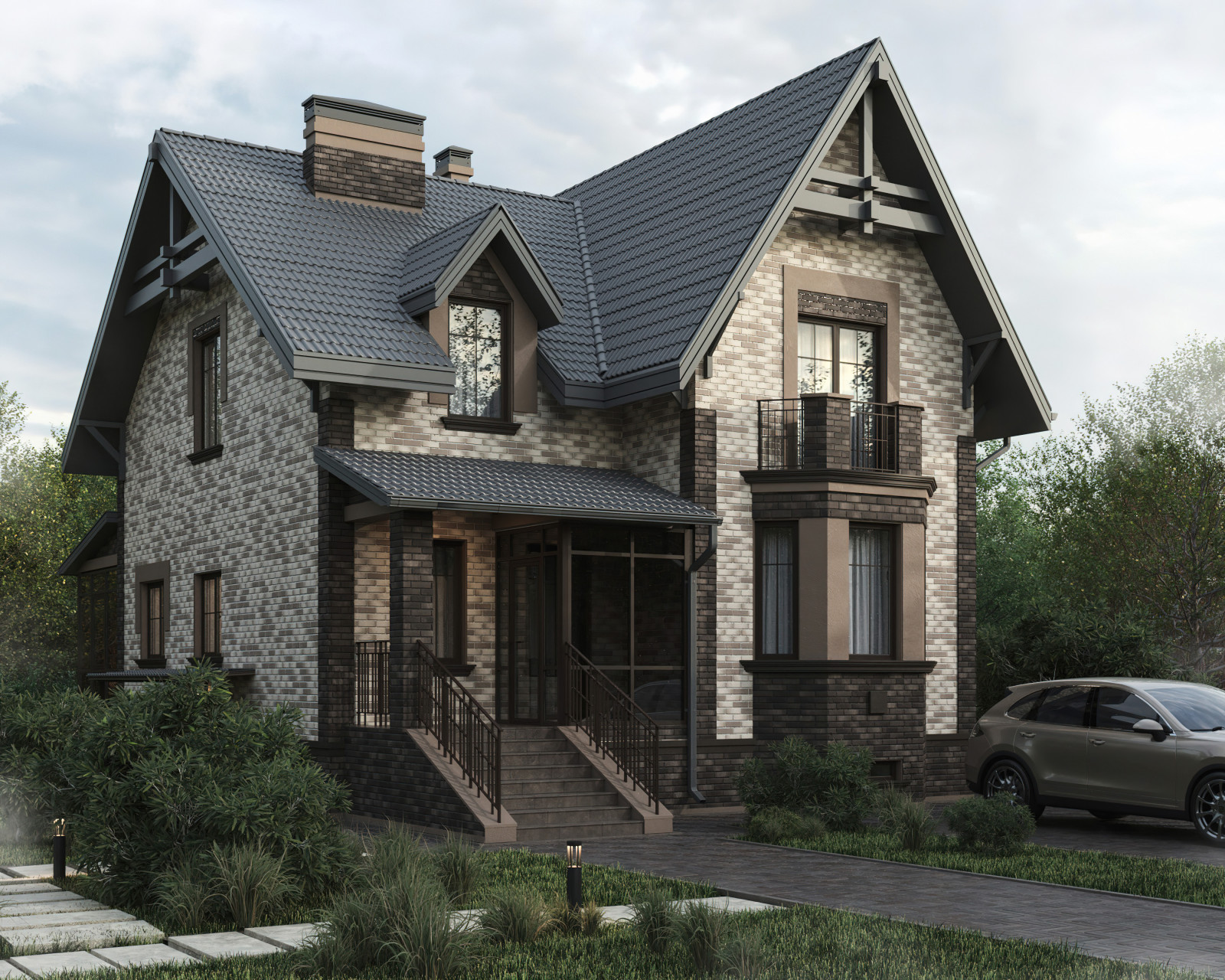 22. Mikhailovka 271м². Фасад