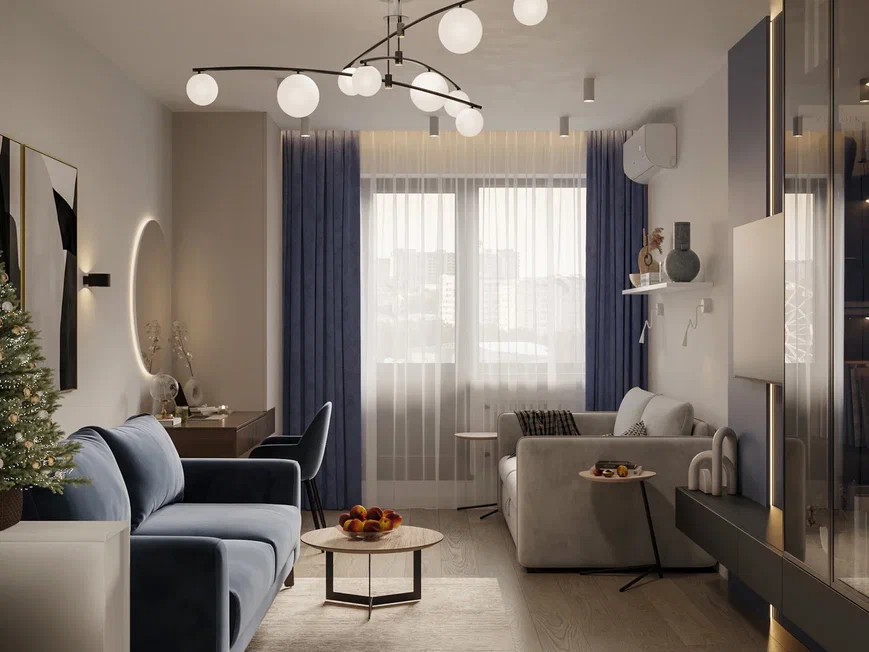 Ремонт 3-комнтаной квартиры для семейной пары и 2х детей