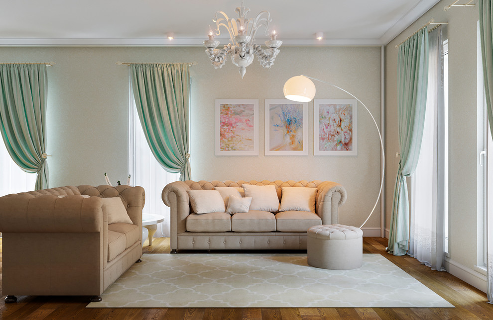 Современная классика в большом доме