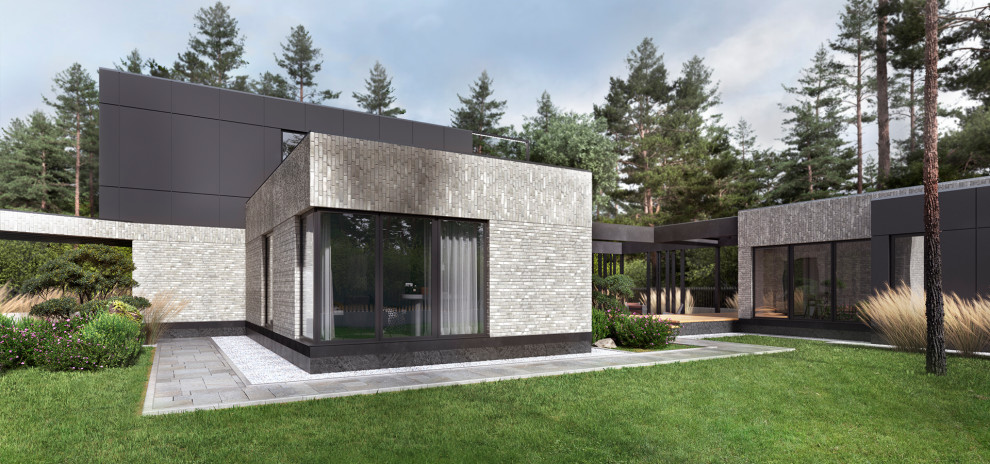 Комплекс строений в стиле "Хай-тек"