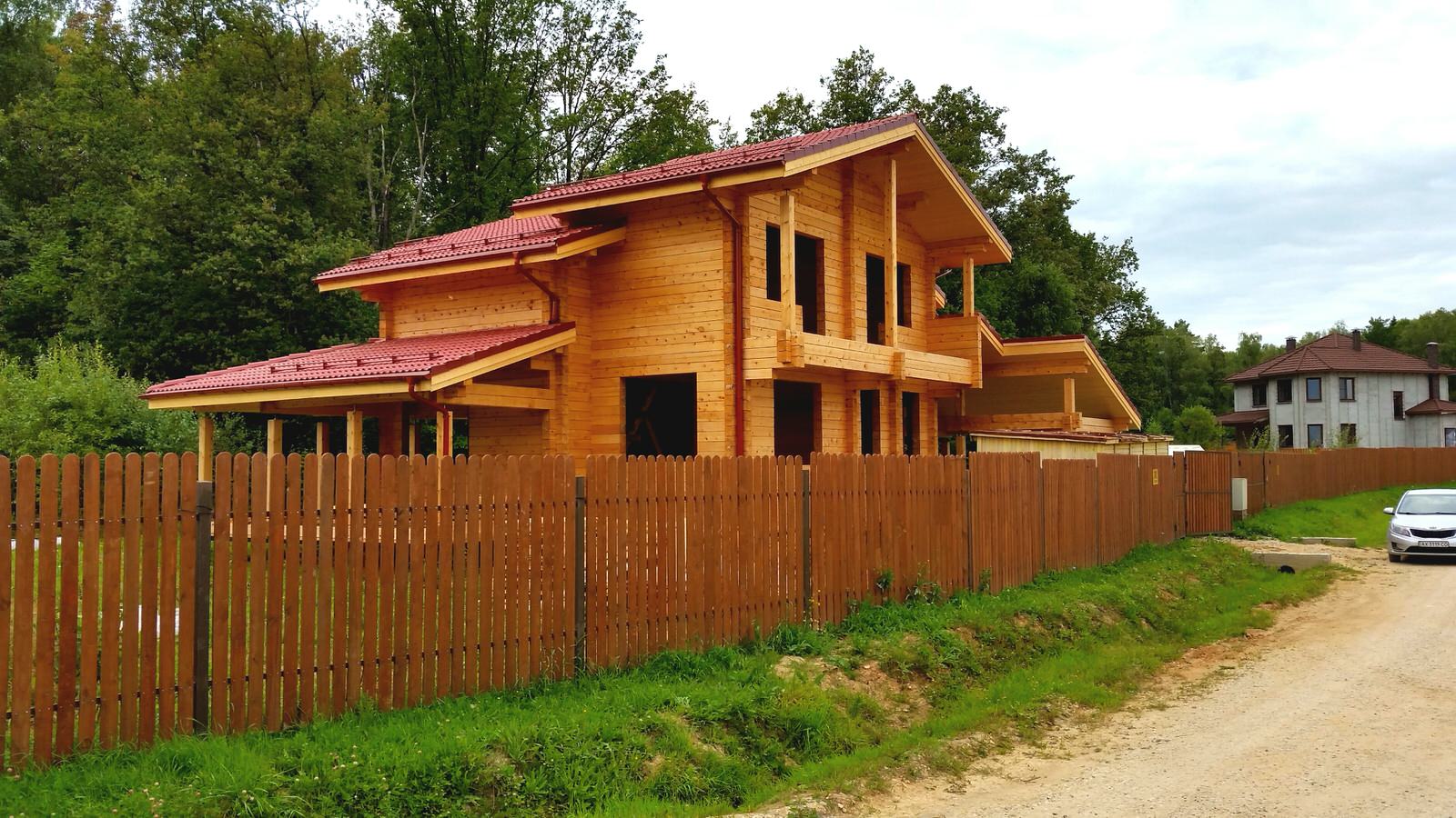 Дом из кедра