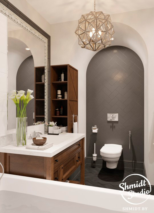 Проект "Яркий" в стиле Ardeco, Минск, 120 м.кв