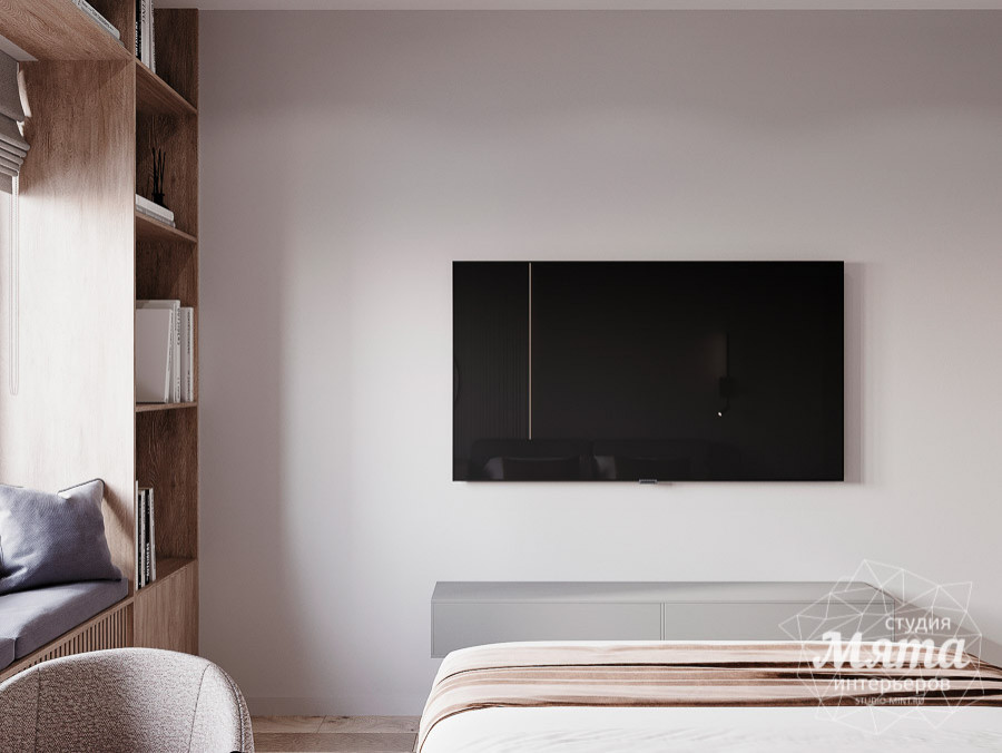 Дизайн интерьера однокомнатной квартиры в Санкт-Петербурге