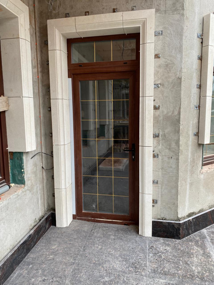 Индивидуальный жилой дом. Проект изделий из стеклофибробетона