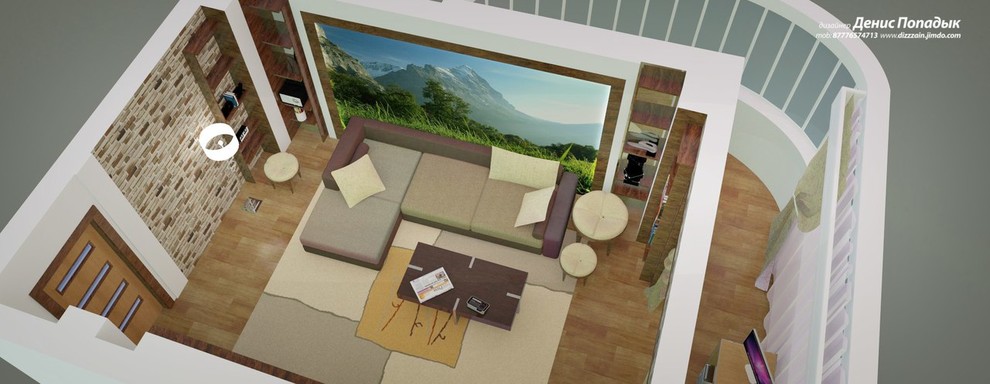 Дизайн интерьера квартиры (для семьи с одним ребенком)