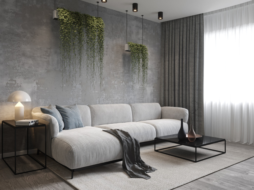 Обложка проекта: Квартира 102 м.кв. г. Минск, пр-т Дзержинского/Визуализации