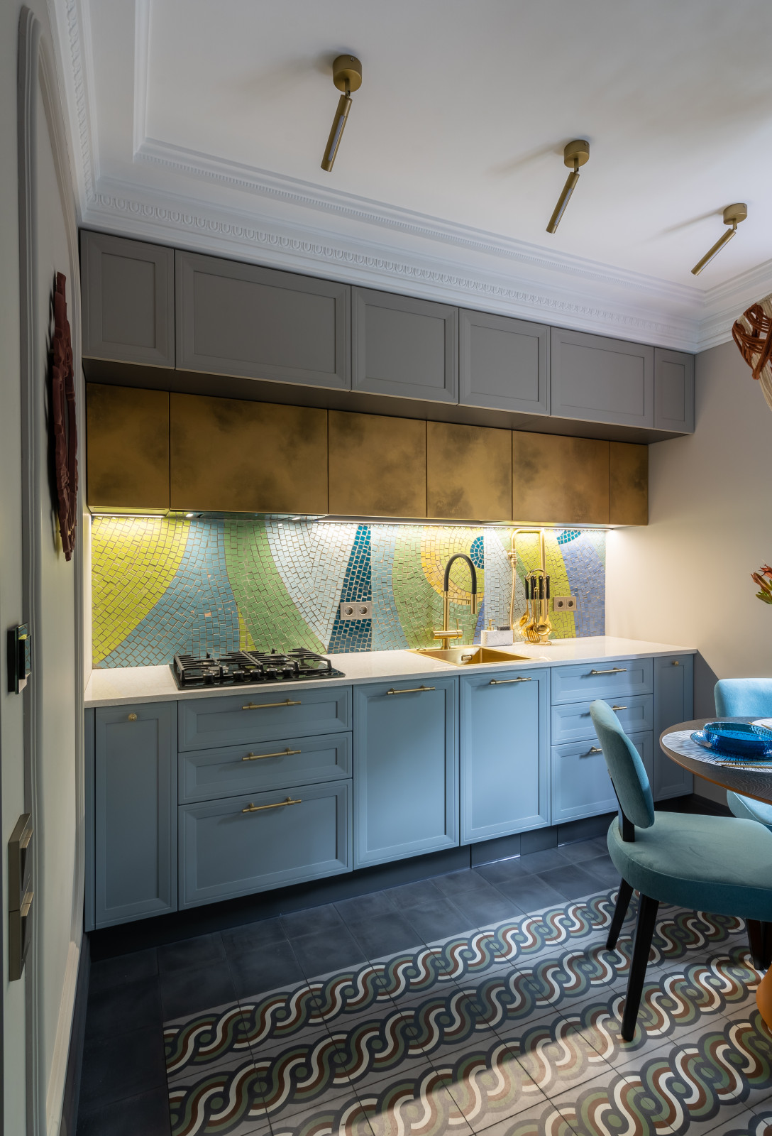 Переделка в рамках участя в Квартирном вопросе кухня 9 метров