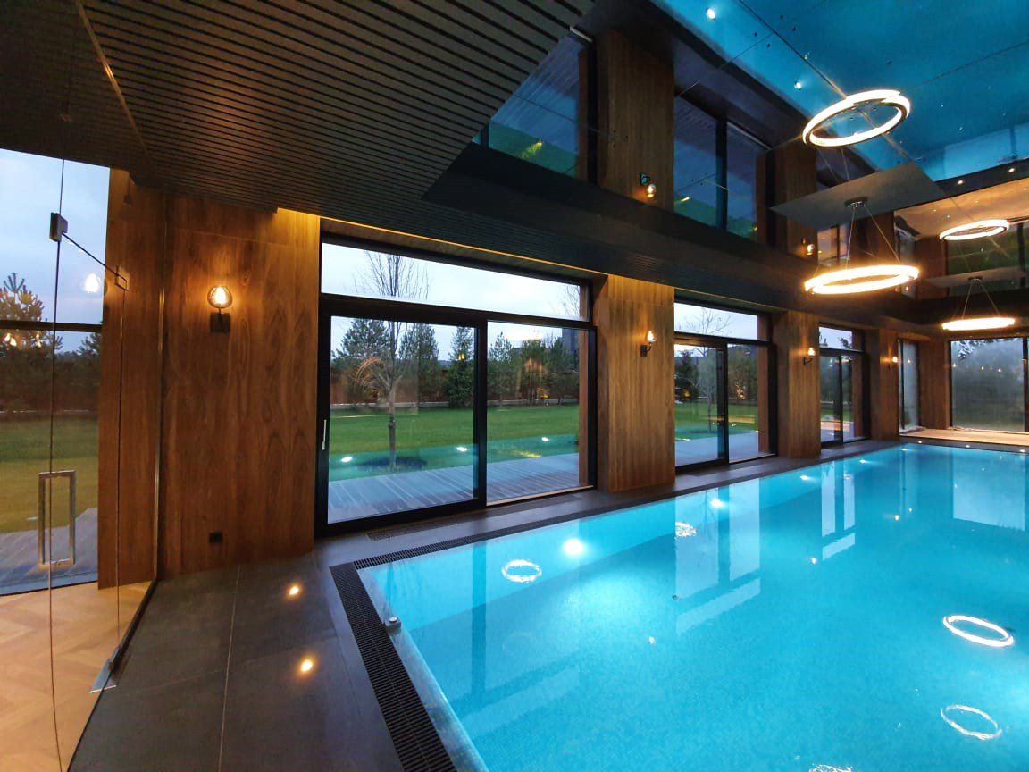 Интерьеры резиденции в Подмосковье