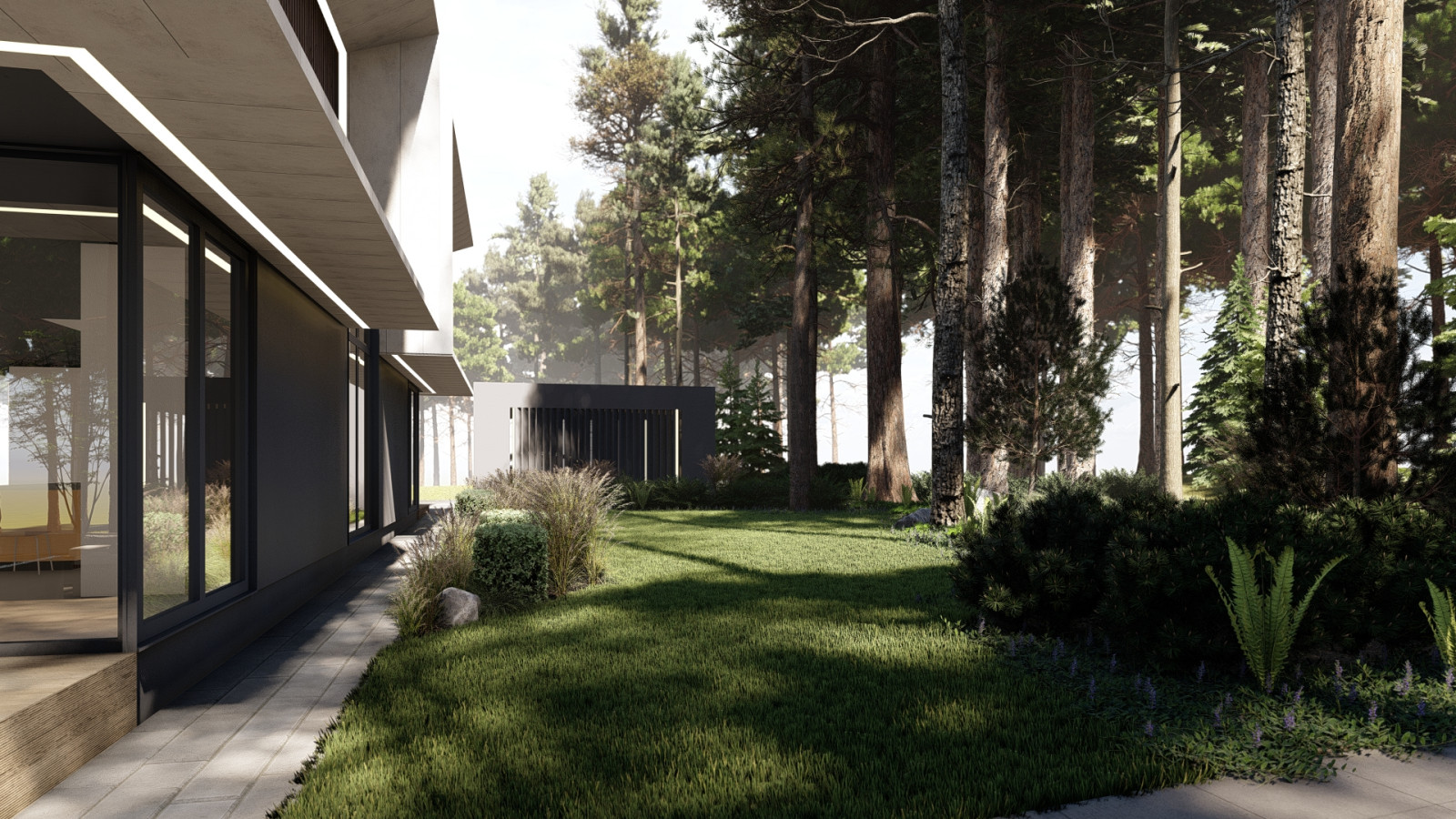 Обложка проекта: Hi-tech modern house 198+19+54