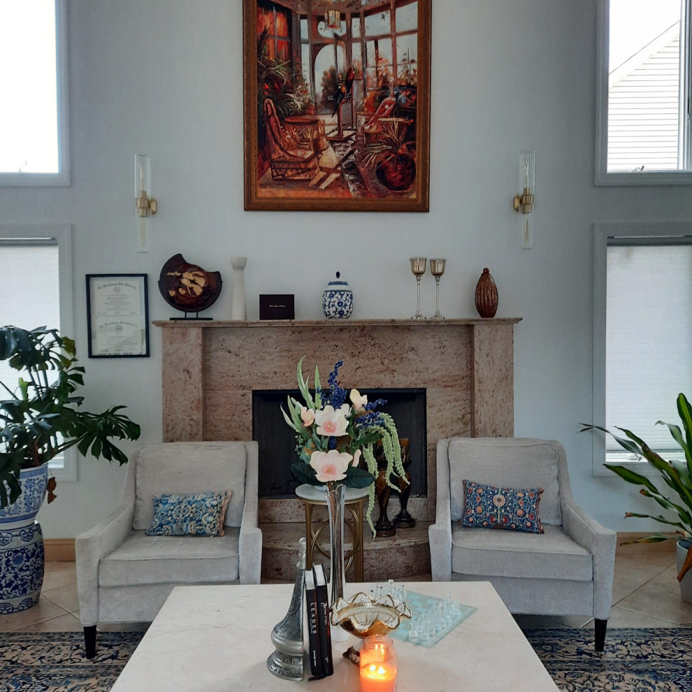 Transitional house decoration