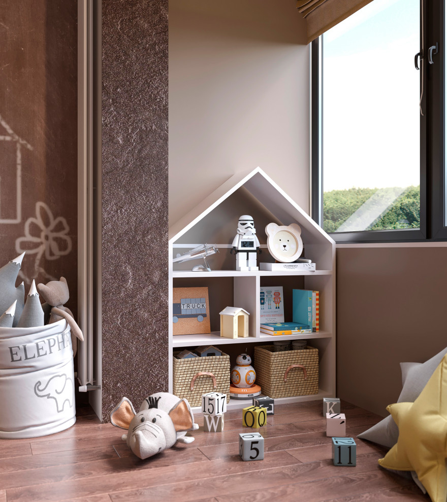 Дизайн интерьера квартиры в современном стиле в ЖК В Лесу