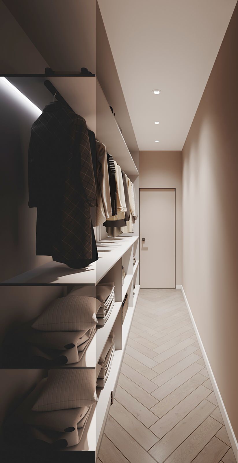 Дизайн проект апартаментов Аура