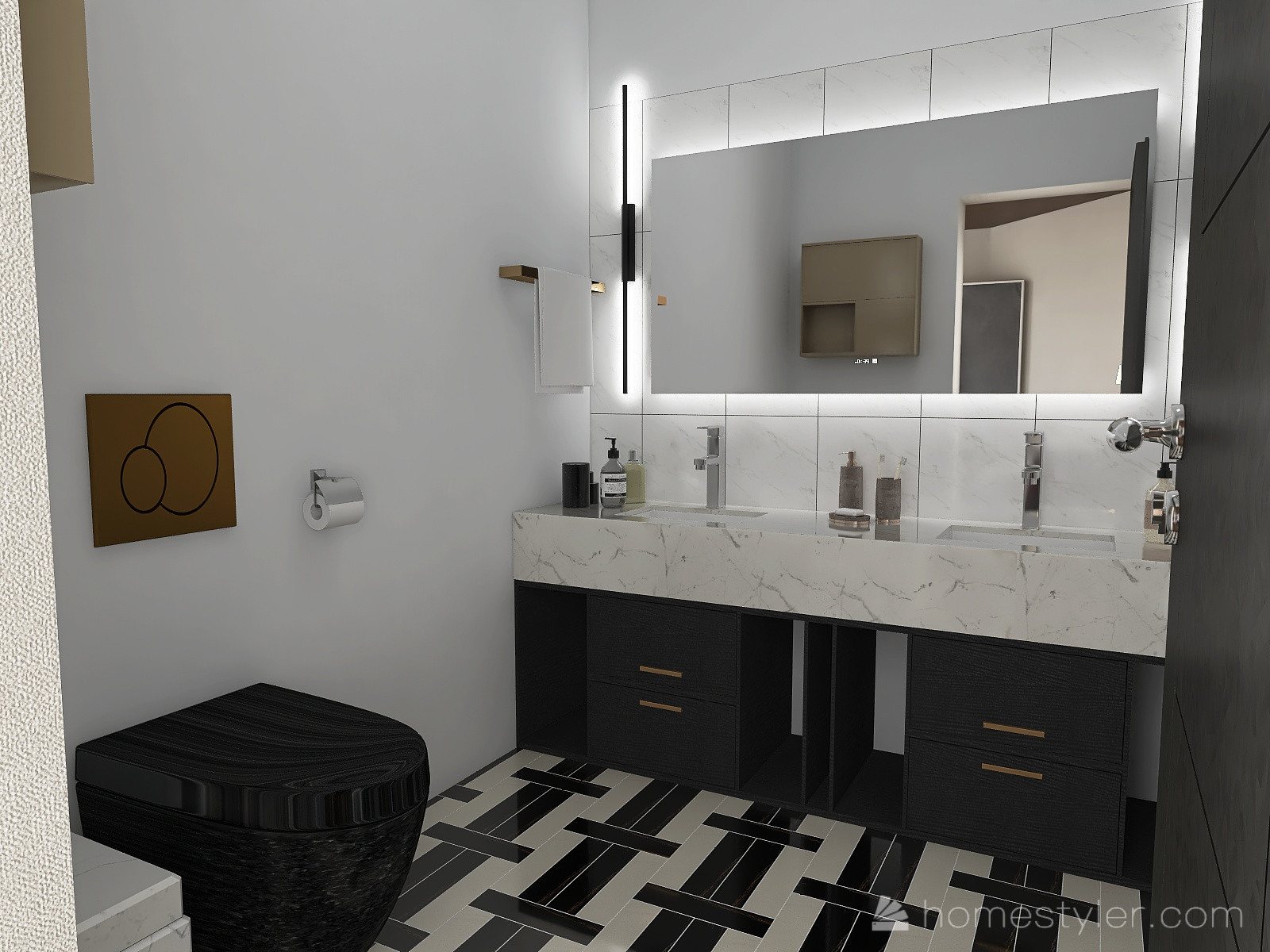 Отдельная ванная для хозяев