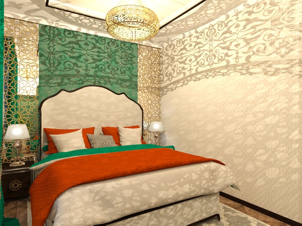 Спальня в стиле "Арабская неоклассика"