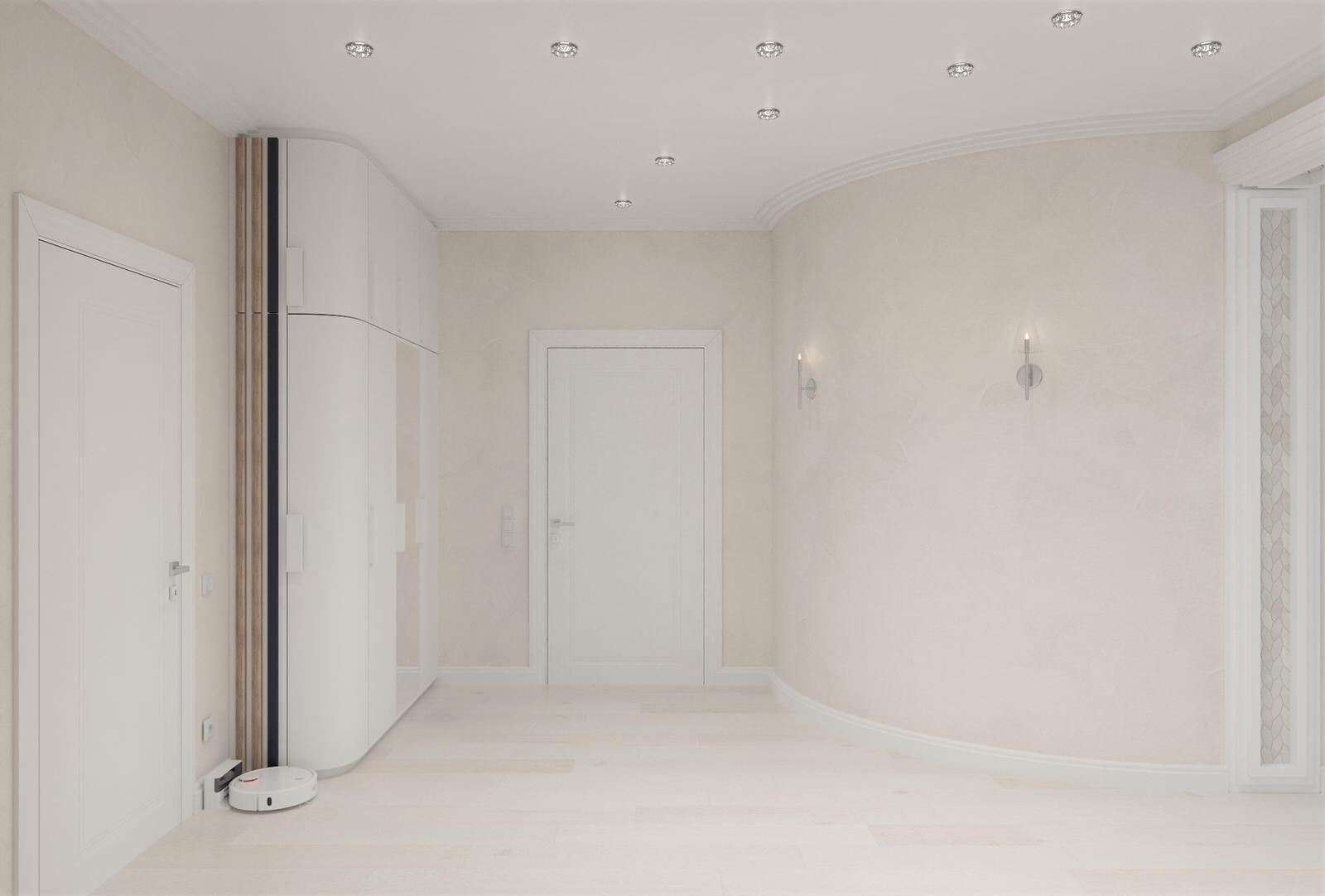 Дизайн интерьера частного дома первого этажа.