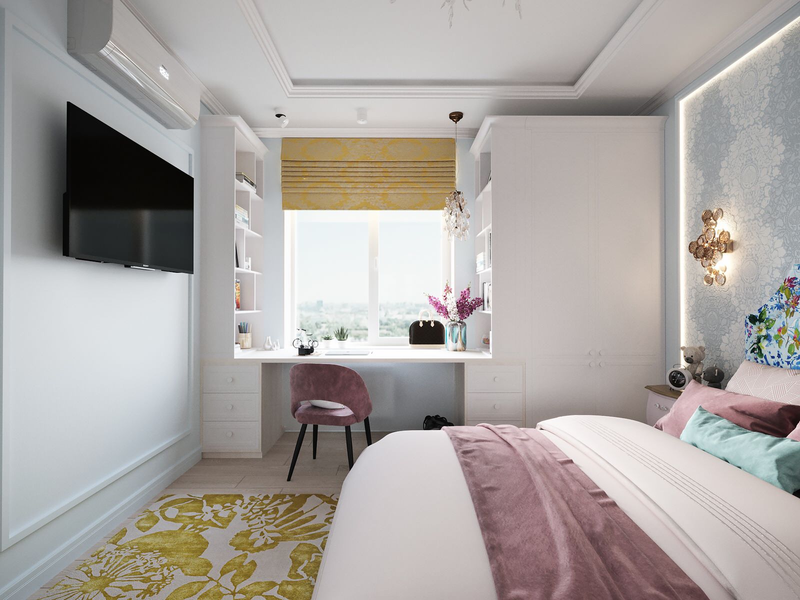 Дизайн проект квартиры для современной семьи