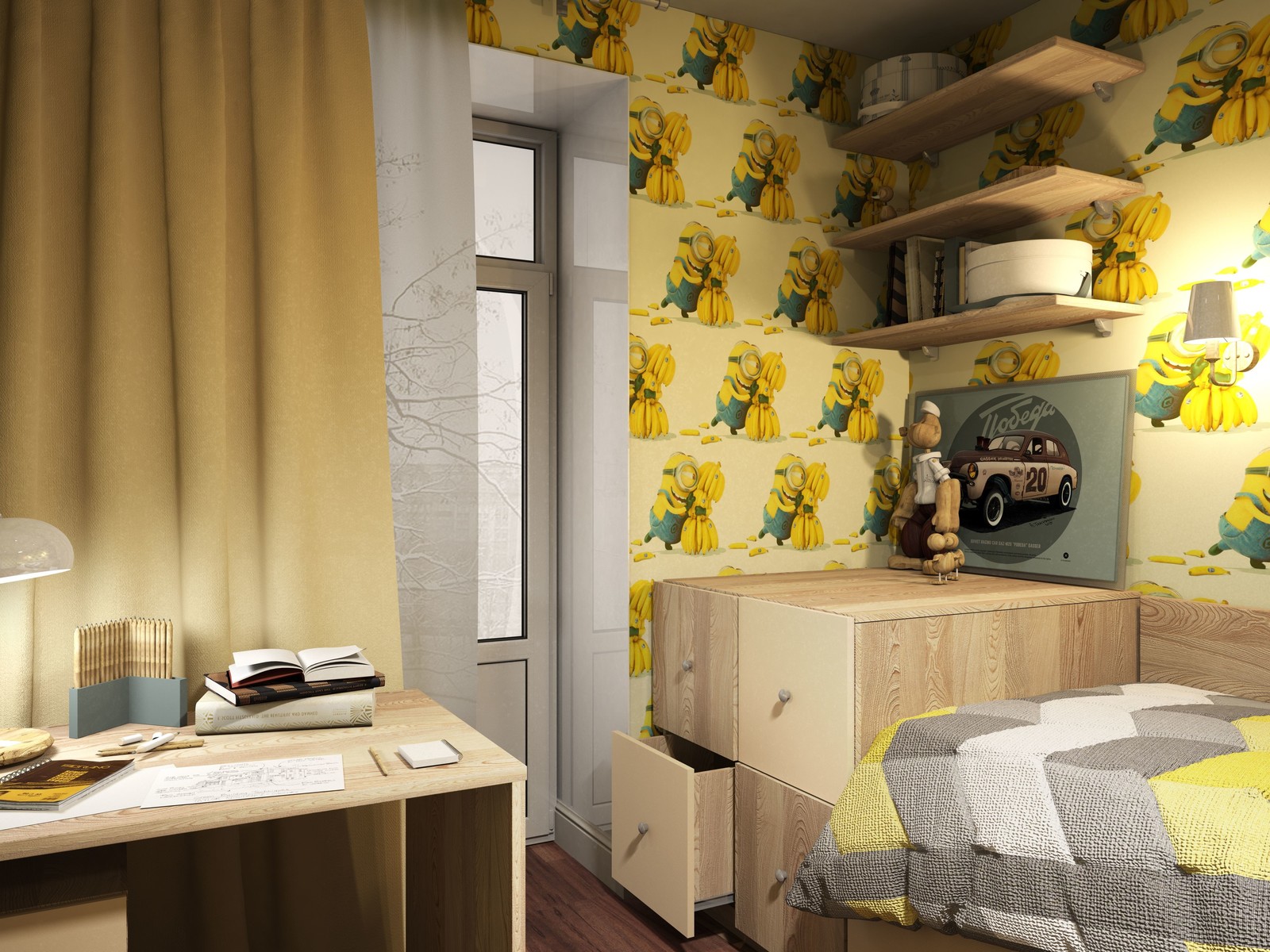 Обложка проекта: Молодежная комната