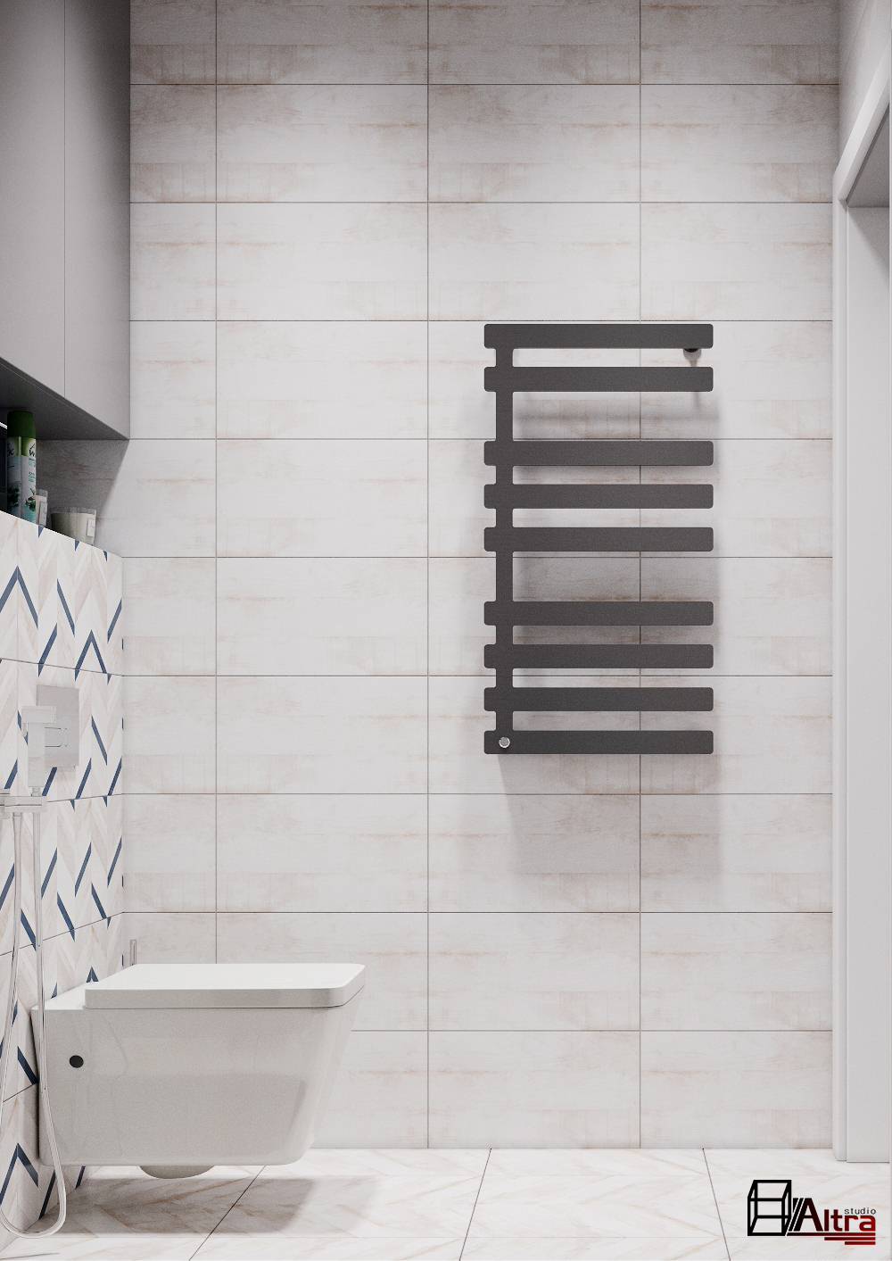 Частичный дизайн-проект квартиры в ЖК Европейский берег