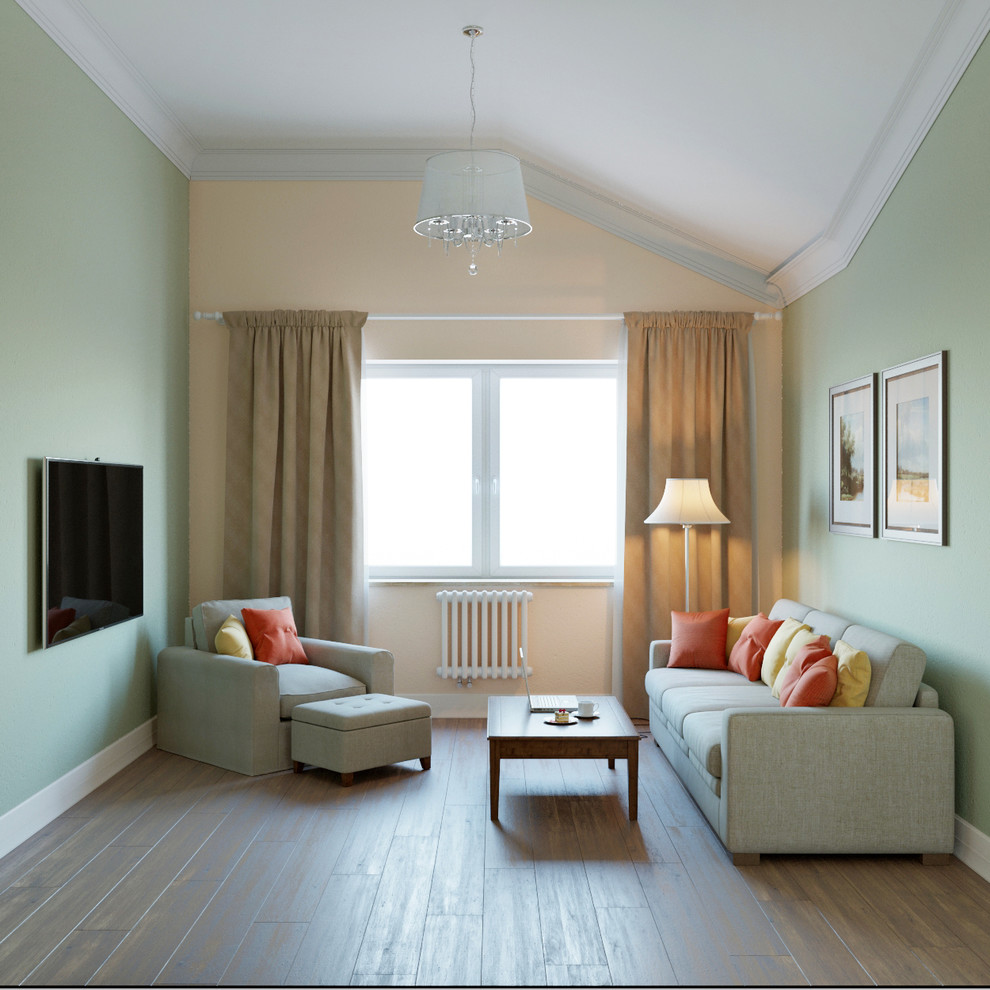 ЖК Спасский мост Двухкомнатная квартира в стиле минимализм 55м2