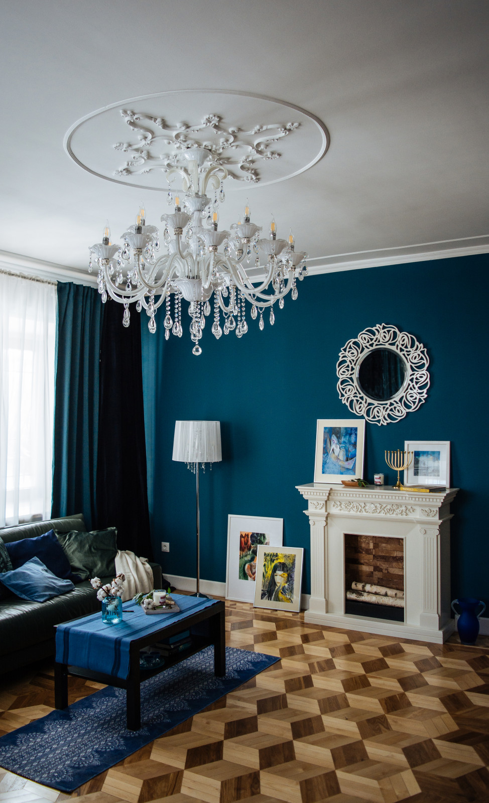 Декор "Синяя комната"