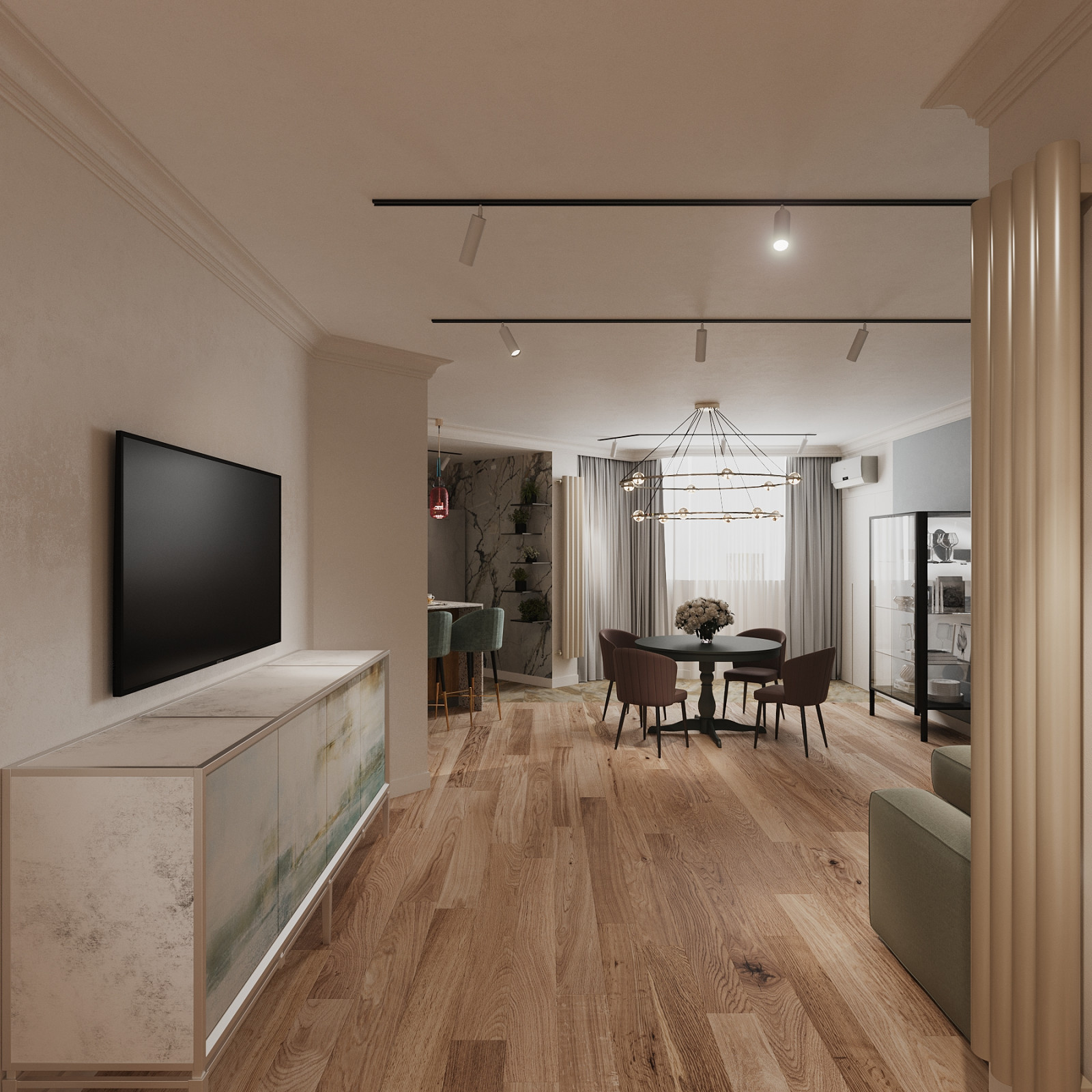 Девушка с зонтиком