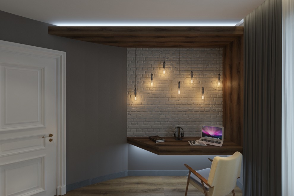 327 Дизайн проект частного дома в стиле Loft