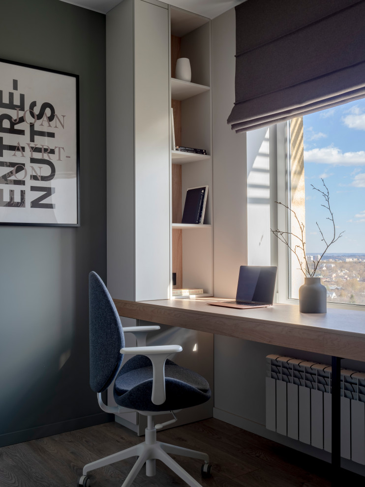 Серо-бежевый минимализм в ЖК Пушкин