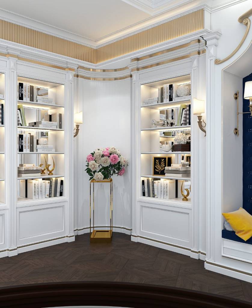 Домашняя библиотека, кабинет