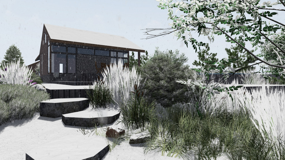 Ландшафт участка д.М.Куяш