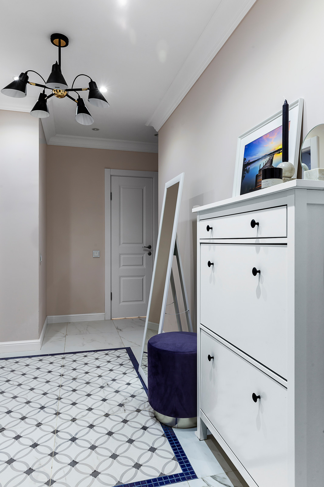 Реализованный проект квартиры 58 кв.м г. Москва