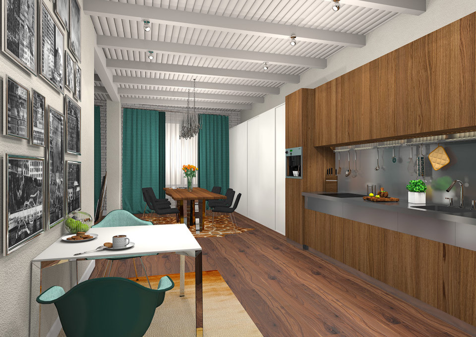 Дмитрий Гераскин. Дипломный проект "The loft is art"