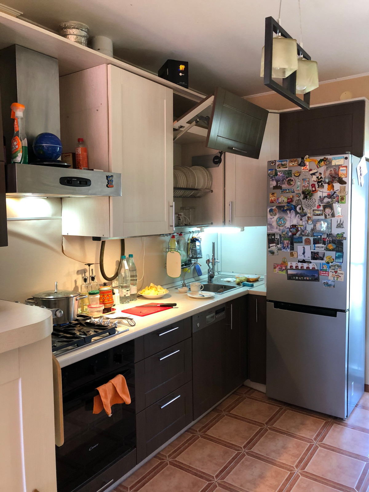 До и после: Таунхаус с гардеробной на месте кабинета