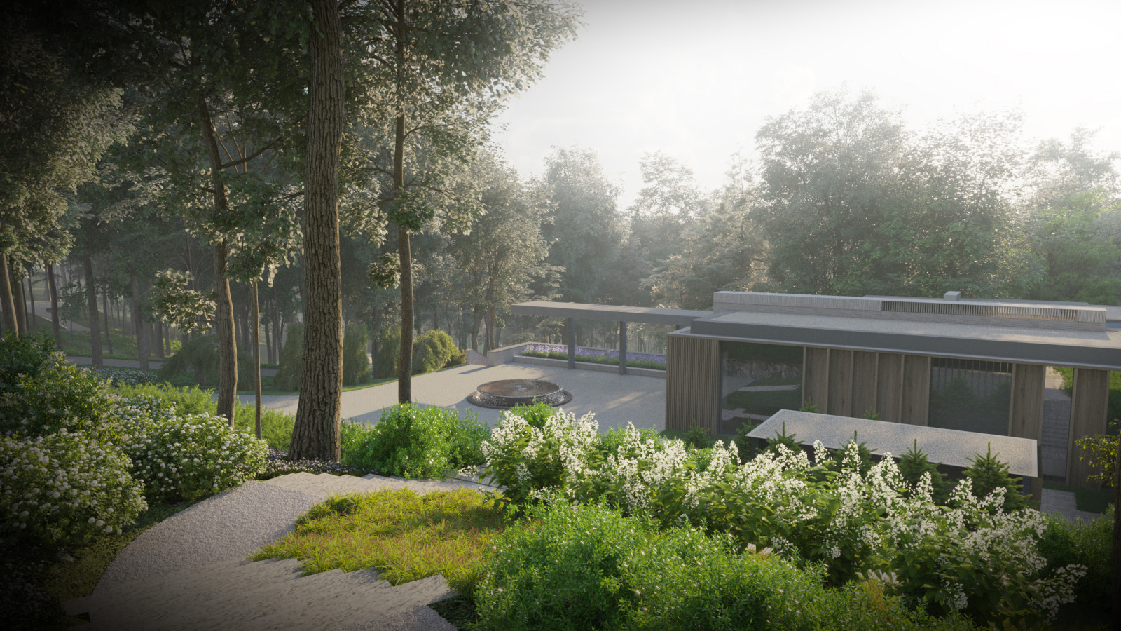 Сад на склоне. 5 Га 2020 г