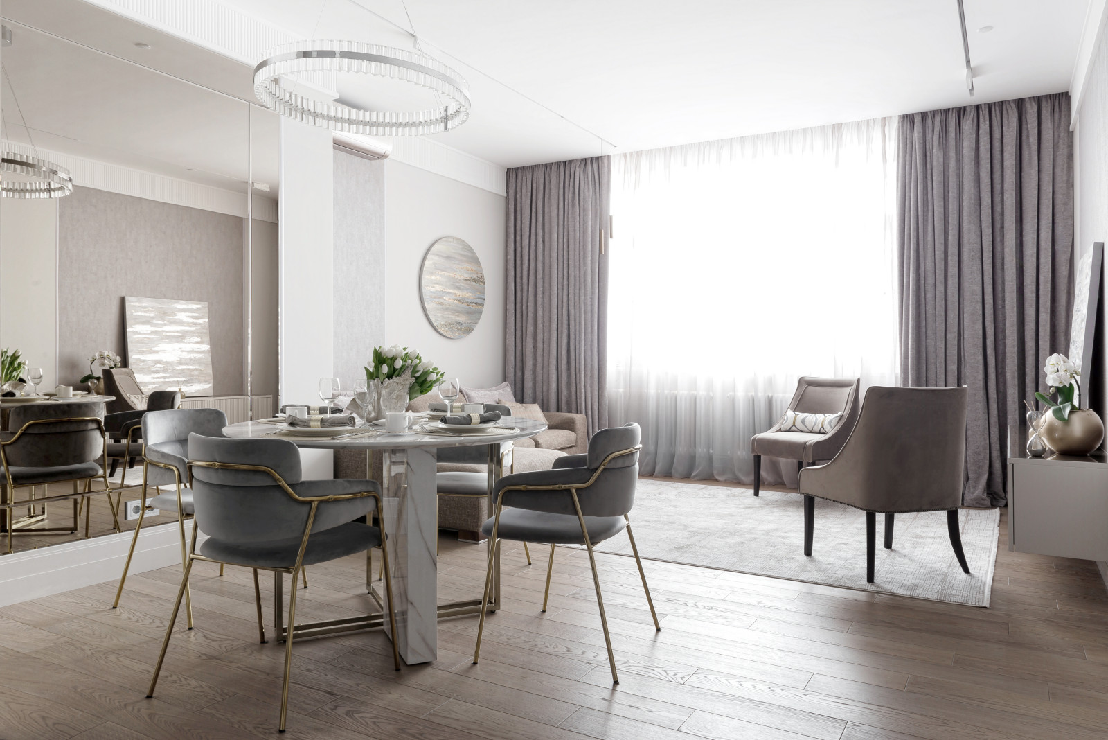 Обложка проекта: Квартира в ЖК Алые Паруса